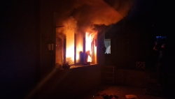 Cette nuit, un incendie a fait un blessé dans une maison à Sion